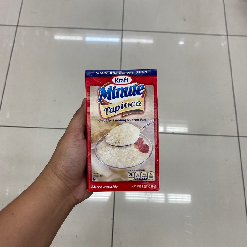 KRAFT MINUTE TAPIOCA GREAT FOR PUDDING & FRUIT PIES 226g Shopee