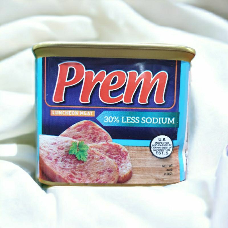 PREM Luncheon Meat (340g) in Original, Lite, and 30% Less Sodium ...