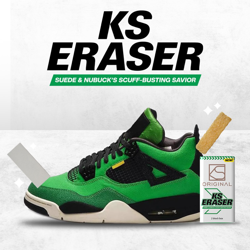 KS Eraser Cleaning Suede Shoe Nubuck Buckskin Sneakers Restoration Raw Rubber Sole Shoes KSORIGINAL Shopee Philippines