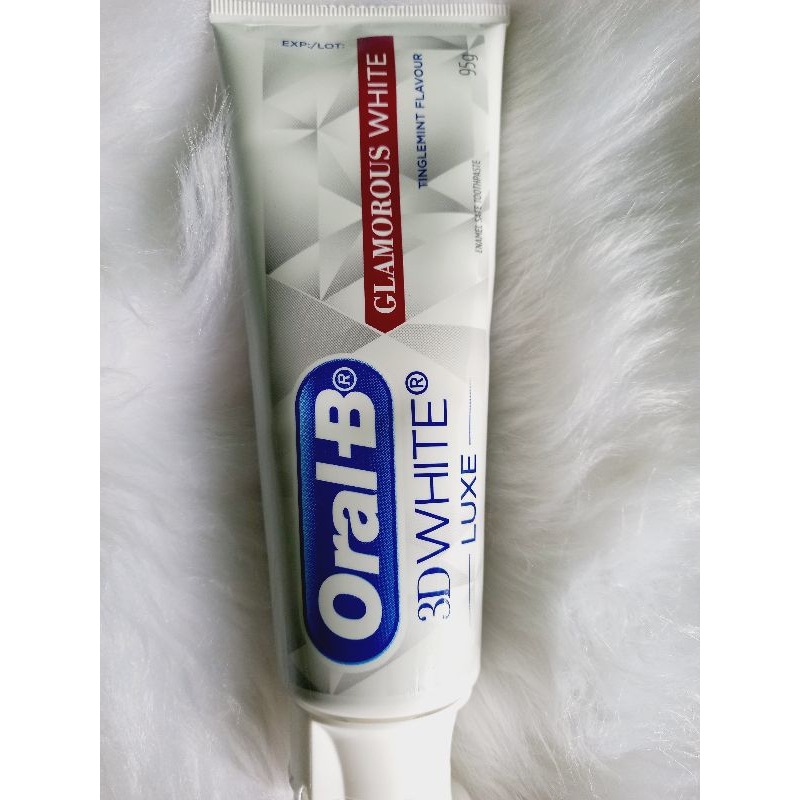 SALE!! ORAL-B 3D WHITE LUXE GLAMOROUS WHITE(95g) | Shopee Philippines