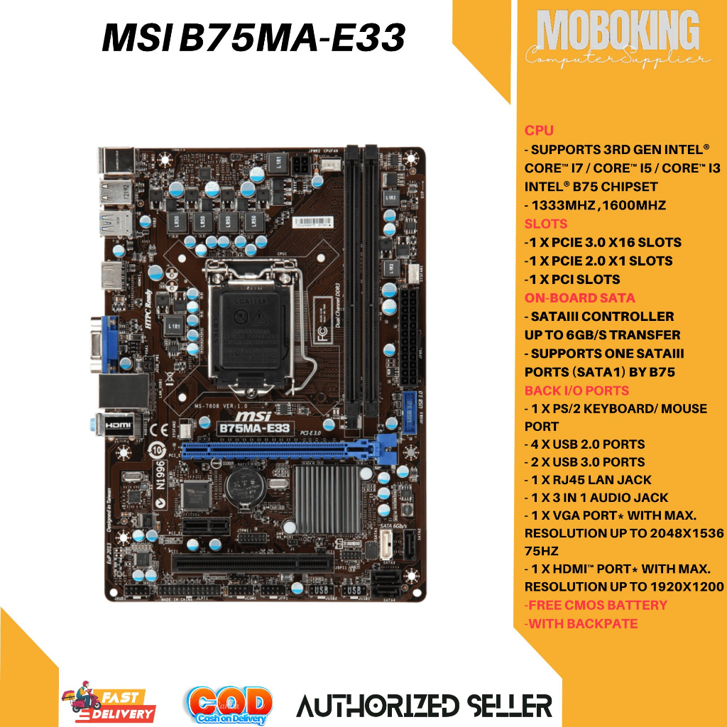 16 GB (2x8 GB) RAM DDR3 UDIMM PC3-10600 1333MHz CL9 Per MSI B75MA-E33 - Usata Ma OK