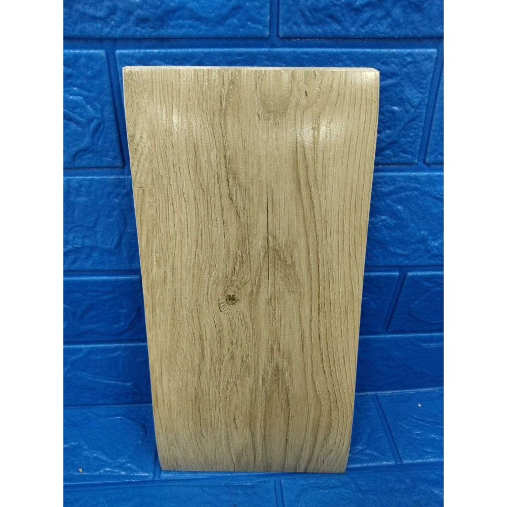 3D Self Adhesiv Wood Grain Vinyl Tile Floor Thicker Version Waterproof