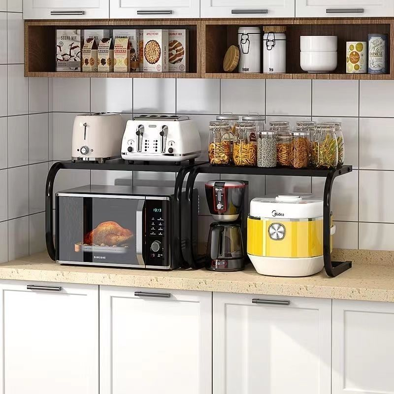 Kitchen Rack Microwave Rack U-Shaped Oven Shelf Home Storage Bracket ...