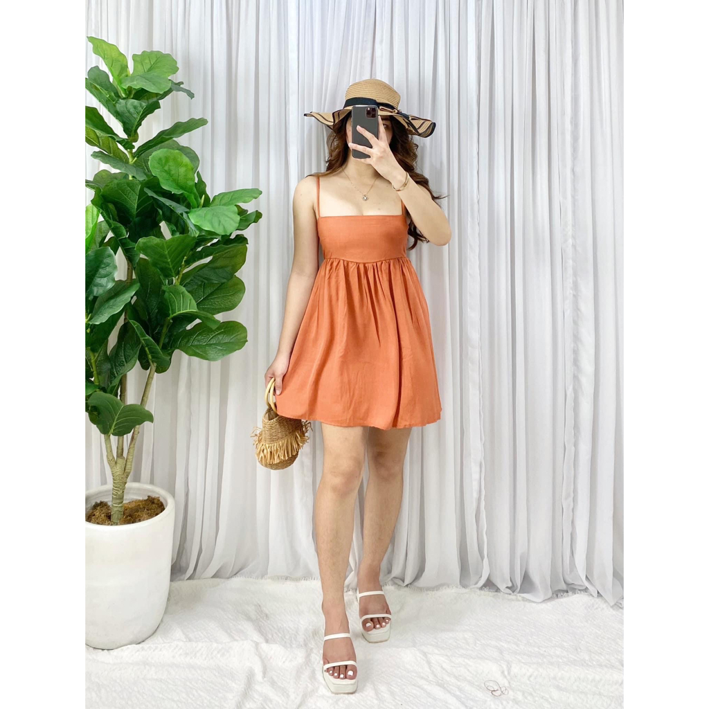 Mila Baby Doll Dress |Justhis Clothing| | Shopee Philippines