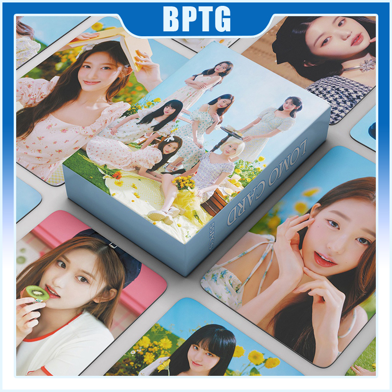 BPTG 55pcs/set IVE Lomo Cards Album Postcard Photocards Kpop Group Lomo ...