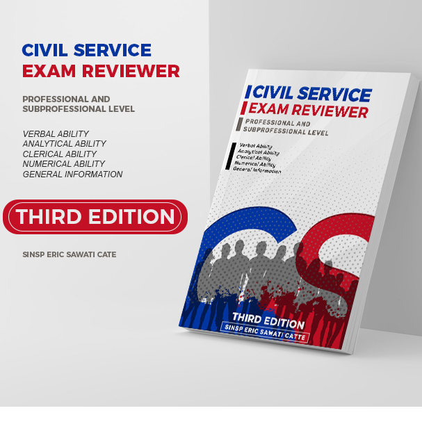 civil service exam book reviewer