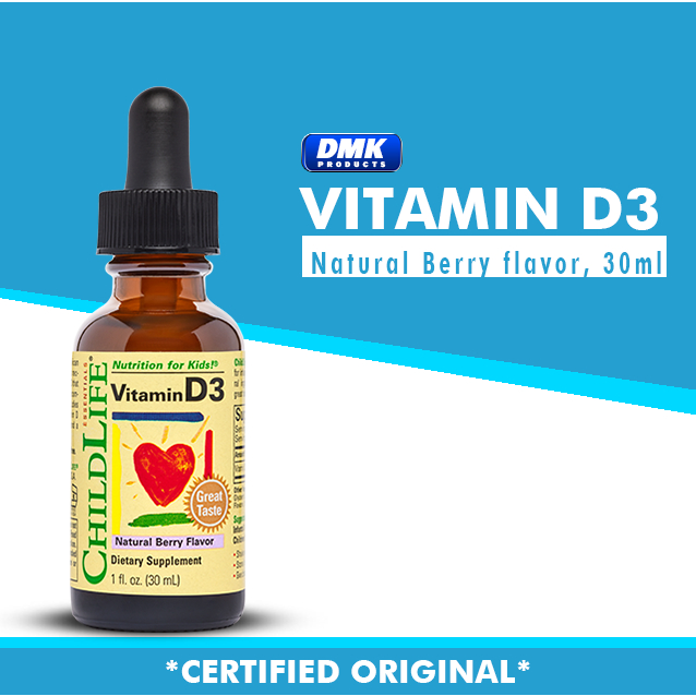 ChildLife Essentials, Vitamin D3, Natural Berry, 1 fl oz (30 ml