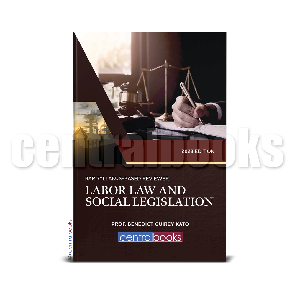 Bar SyllabusBased Reviewer Labor Law and Social Legislation (2023) by