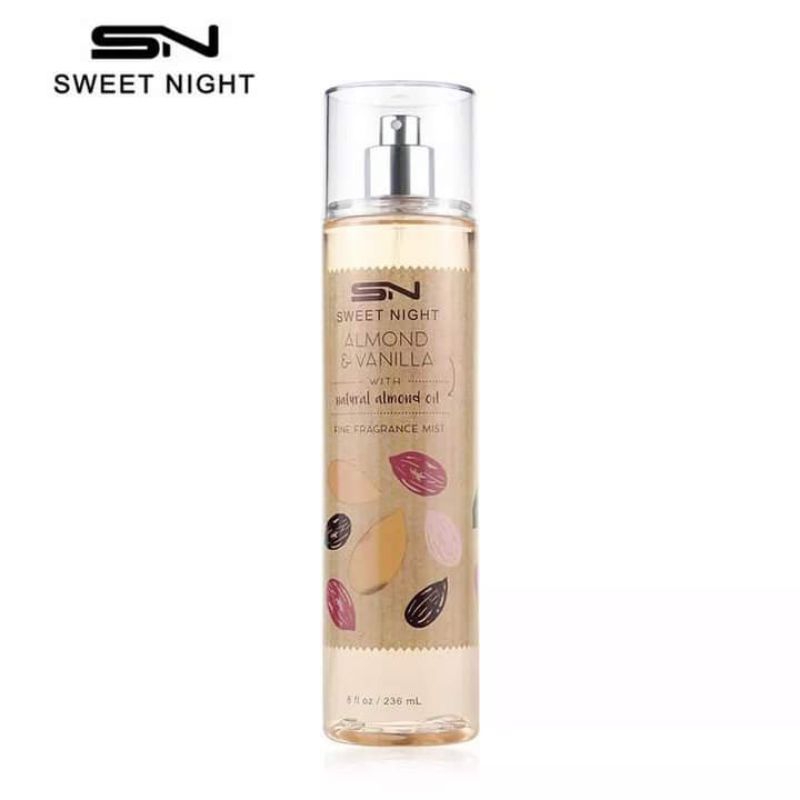 SWEET NIGHT PERFUME ALMOND AND VANILLA 236ml