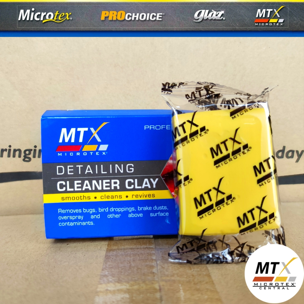 Microtex Detailing Clay Bar Pro Yellow 1pc 50g only | Shopee Philippines
