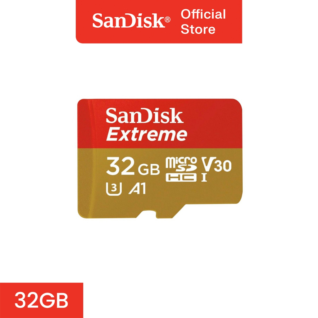 SanDisk SDSQXAF 32GB Extreme Micro SD V30 w/o Adapter | Shopee Philippines