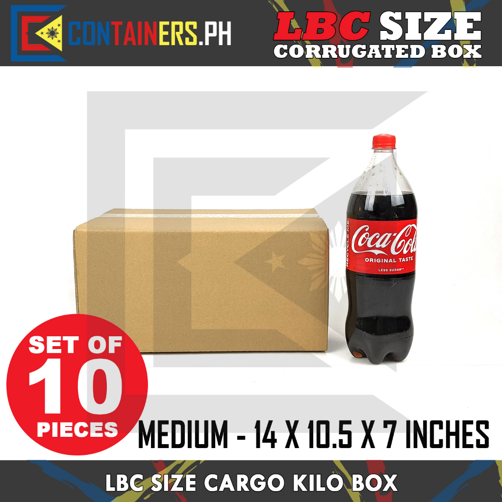 CONTAINERS.PH (SET of 10pcs) MEDIUM - 14x10.5x7 Inches LBC Size ...