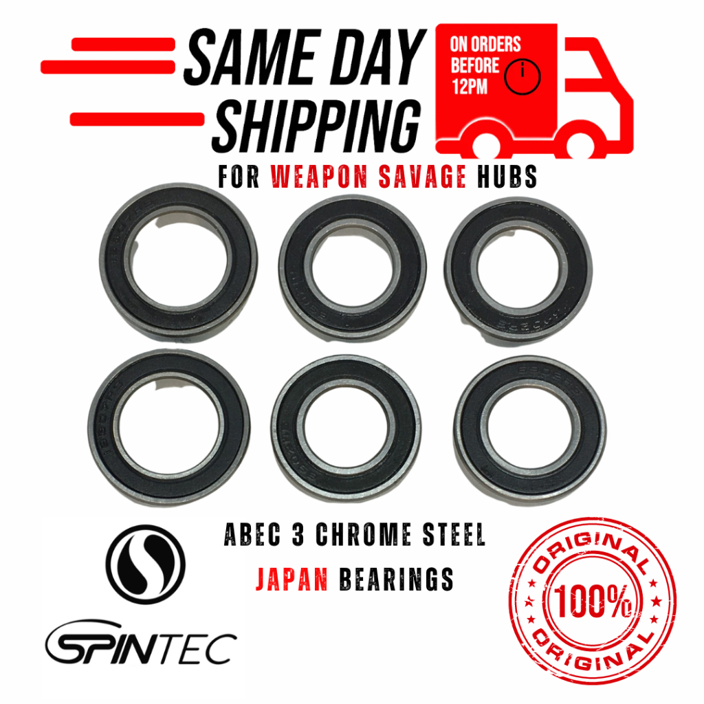 WEAPON SAVAGE HUB Chrome Steel Japan Bearings (Bearings only) Shopee
