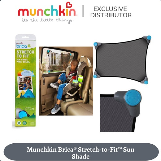 Munchkin Brica® StretchtoFit™ Sun Shade Shopee Philippines