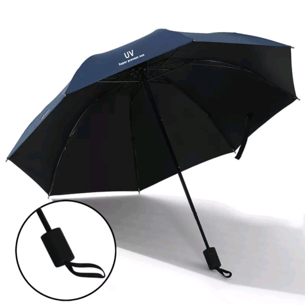 Automatic Manual Umbrella Anti-ultraviolet Folding Umbrella Men Women ...