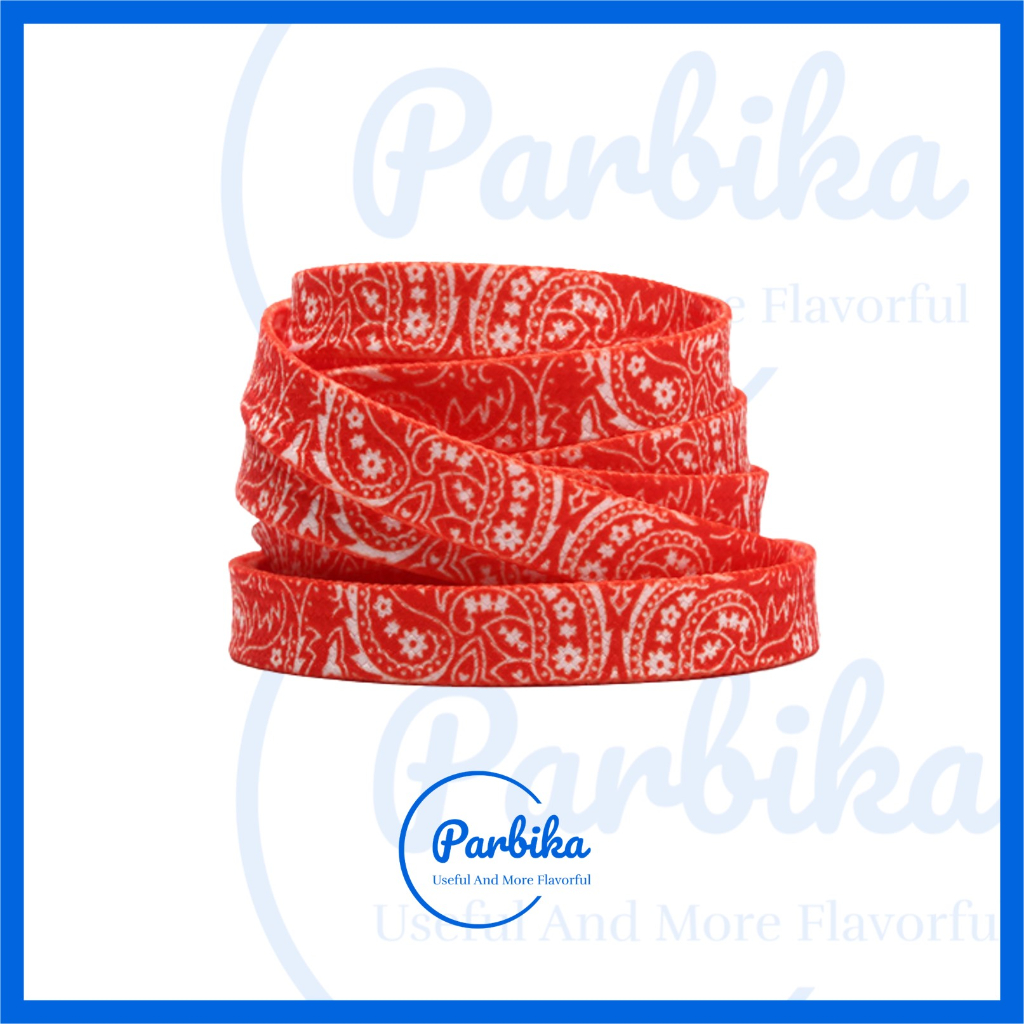 Paisley Pattern Bandana/ Shoe Laces /for Sneakers Low Top /high Top