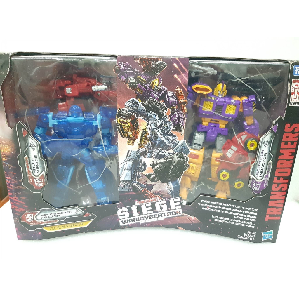 Transformers Siege War For Cybertron Decepticon Impactor, Holo Mirage