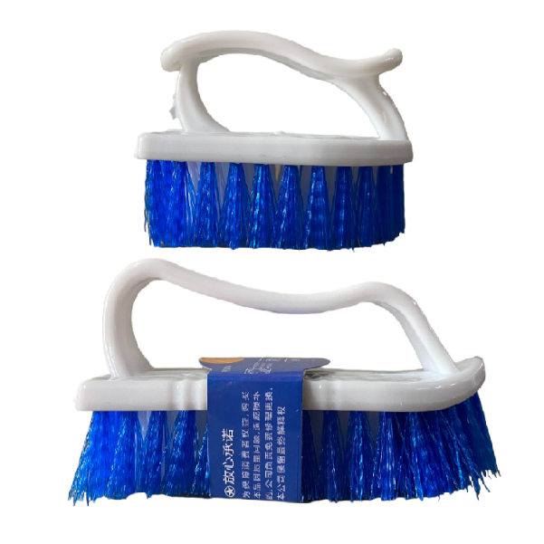 Cloth Cleaning Brush with Handle Flexible Bristles Laundry Brush for ...