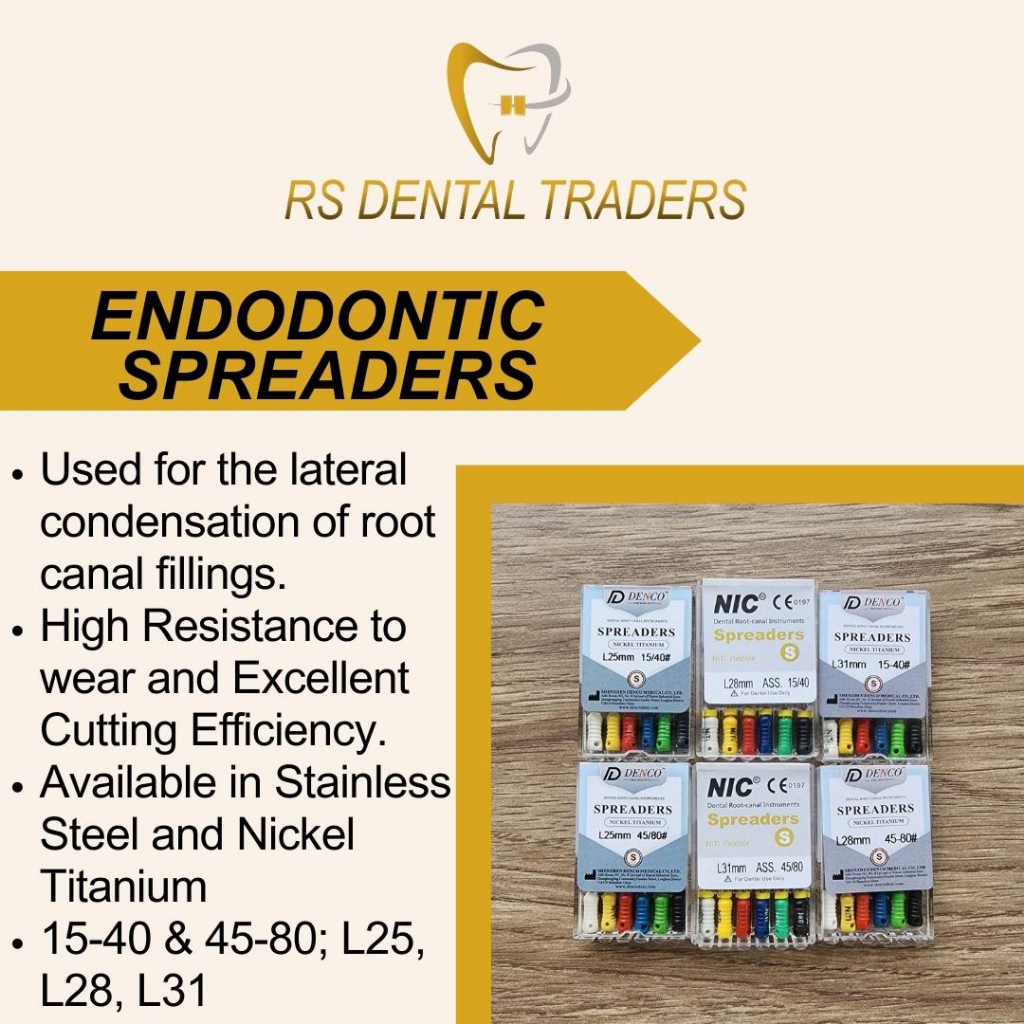 Endodontic Spreaders / Endo Finger Spreaders / SS & NITI Shopee