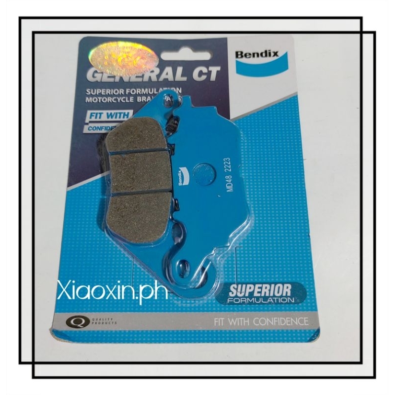 BENDIX BRAKE PAD MD48 FOR YAMAHA [REAR] XMAX, R3, R15, R25 Shopee