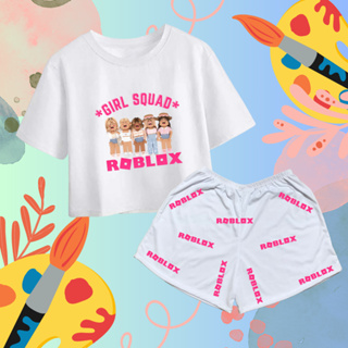 An crop top Roblox t-shirt for girl! :/