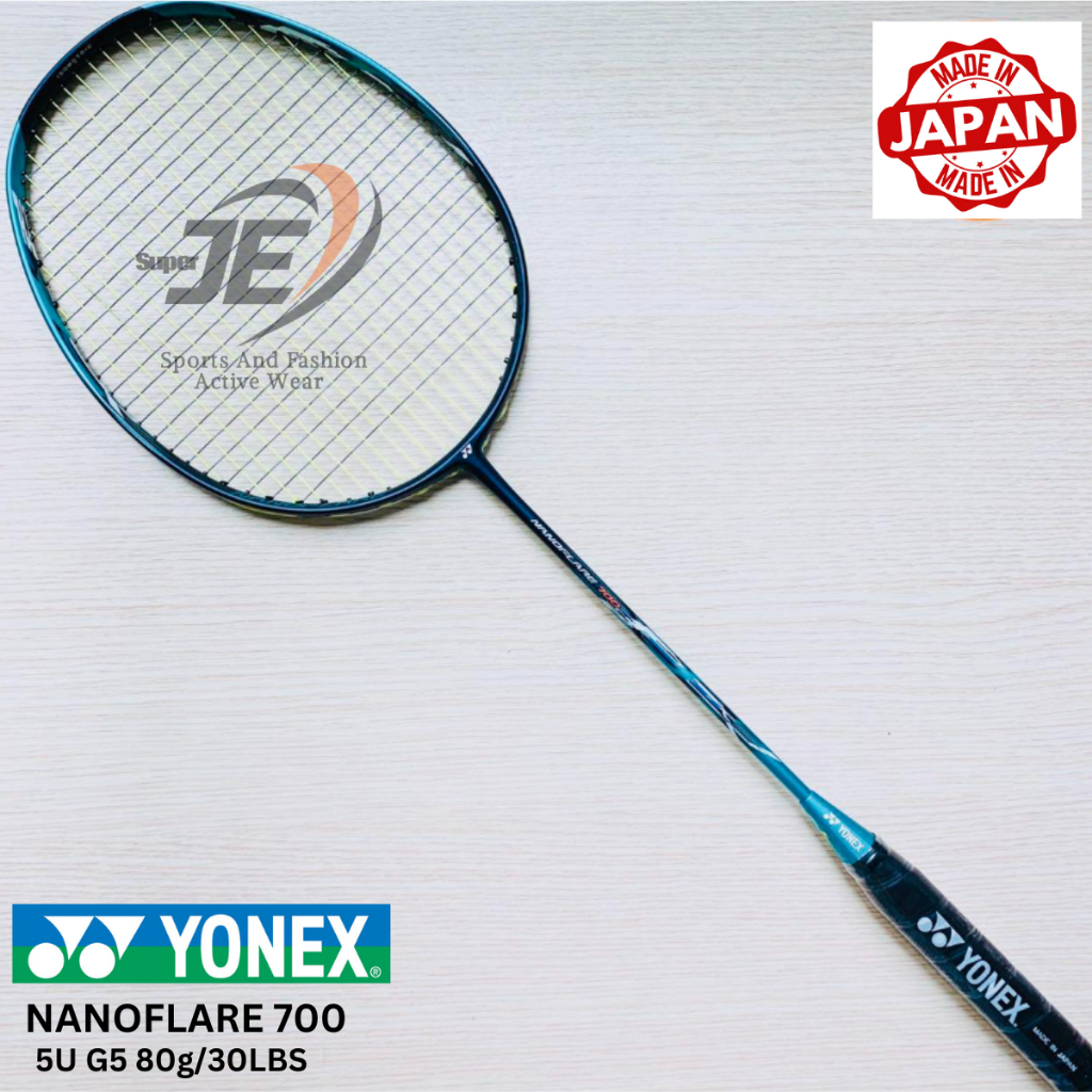 NANOFLARE 700 5U G5 80grams/30lbs Yonex Single Badminton Racket Full ...