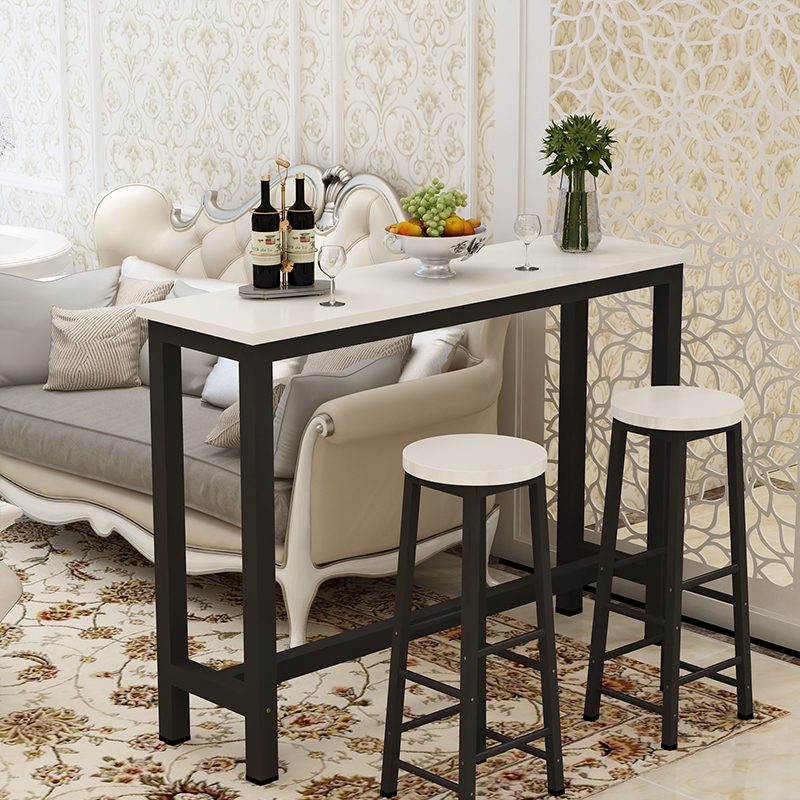 ALVIN Bar table / dining table / a table with two chairs【COD】 | Shopee ...