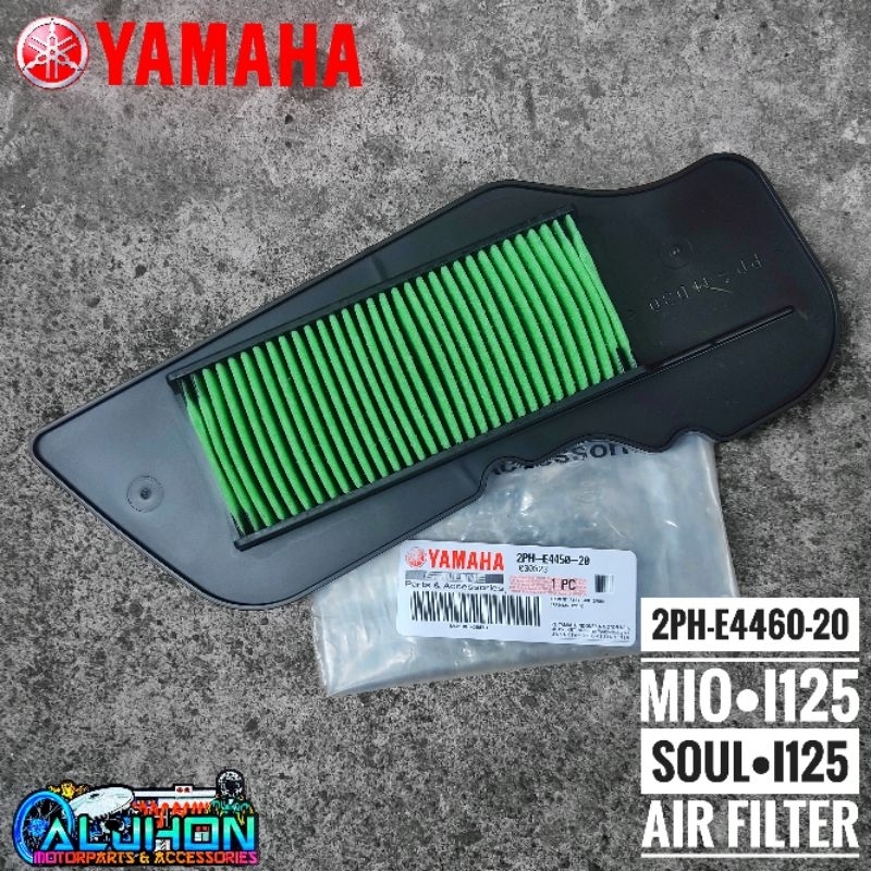 YAMAHA GENUINE MIO I125/SOUL I125 AIR FILTER 2PHE445000 Shopee