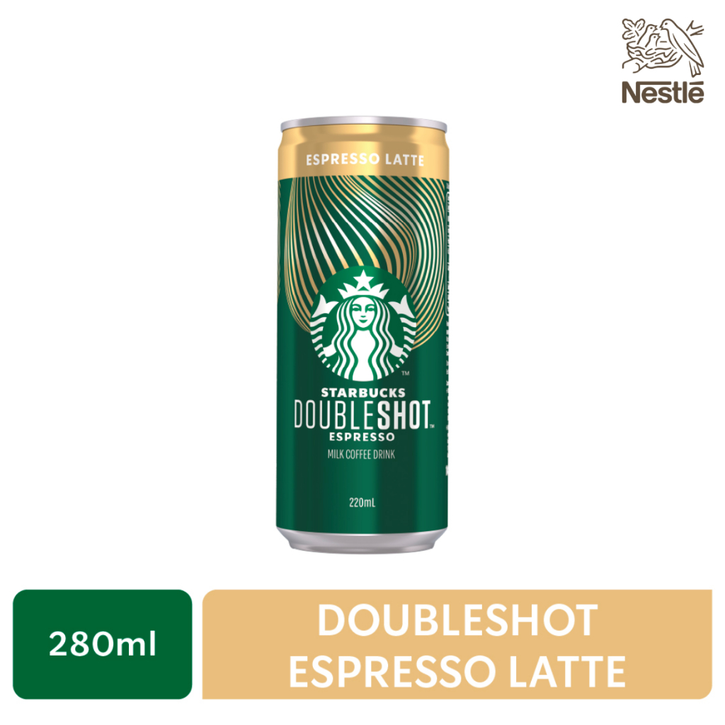 Starbucks Ready To Drink Doubleshot Espresso Latte 220ml Shopee Philippines 9081