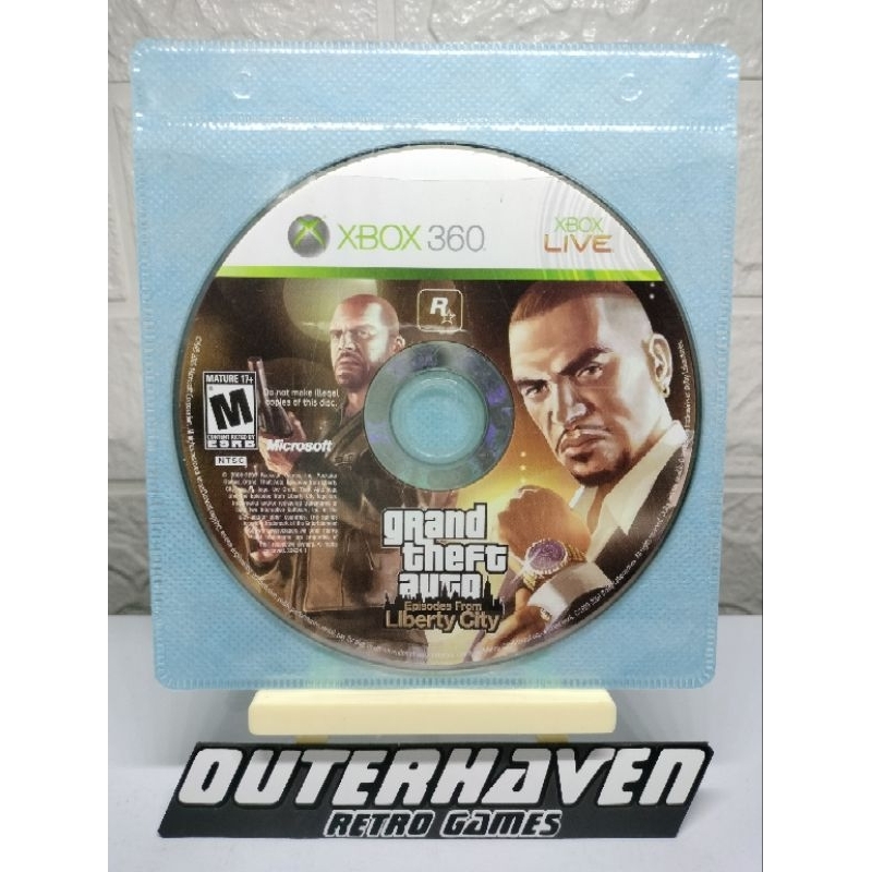 Xbox 360 Grand Theft Auto Iv Episodes From Liberty City Ntsc Standard Edition Shopee Philippines 1713