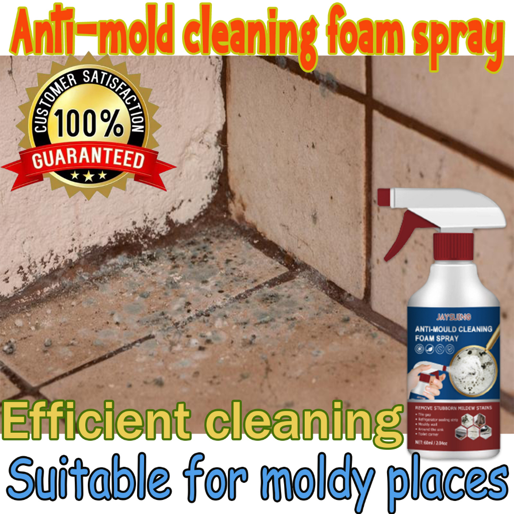 Mold & Mildew Remover Spray Stain Remover Cleaning Spray For Tiles Wall 