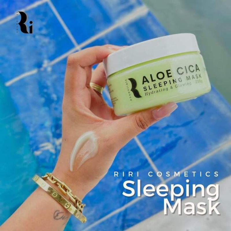 Aloe Cica Sleeping Mask by Riri Essentials Shopee Philippines