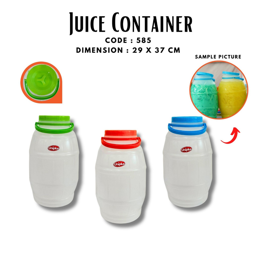 585 JUICE CONTAINER/ TRANS JUICE CONTAINER/ Shopee Philippines