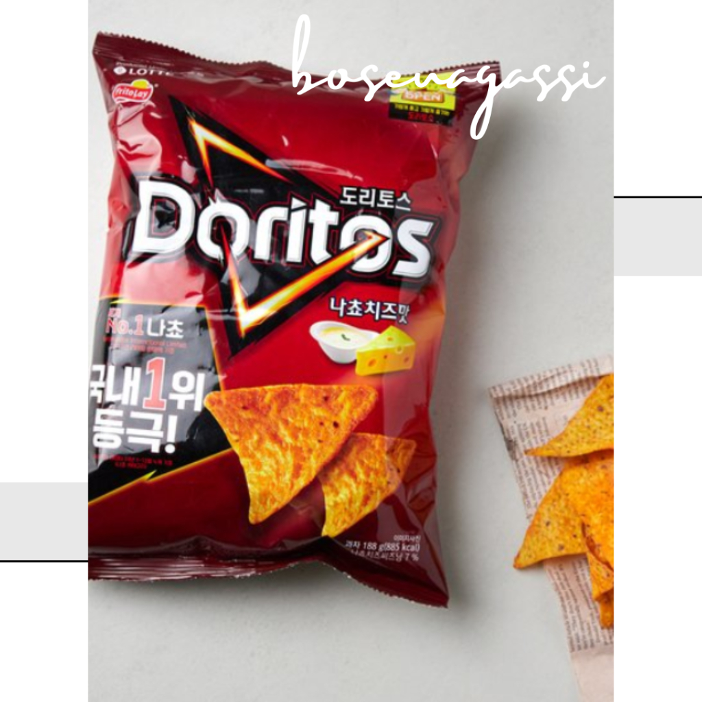 1ea, LOTTE DORITOS NACHO CHEESE 84g | Shopee Philippines