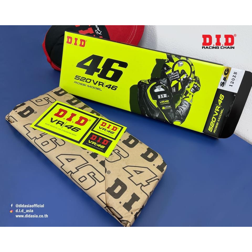 DID 520VR|46 ROSSI MODEL (LTD. EDITION) X-RING CHAIN | Shopee Philippines