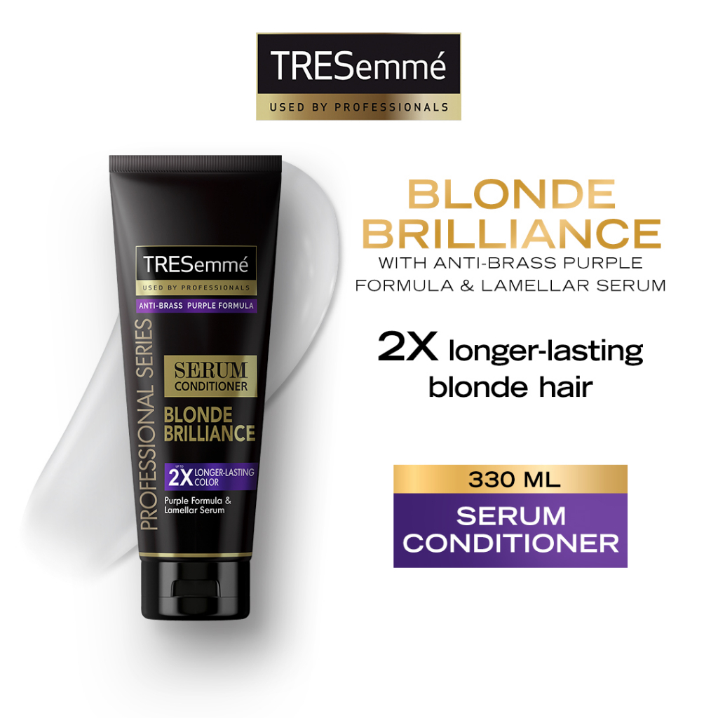 Tresemme Serum Conditioner Blonde Brilliance For Blonde Hair 330ml Shopee Philippines 9809