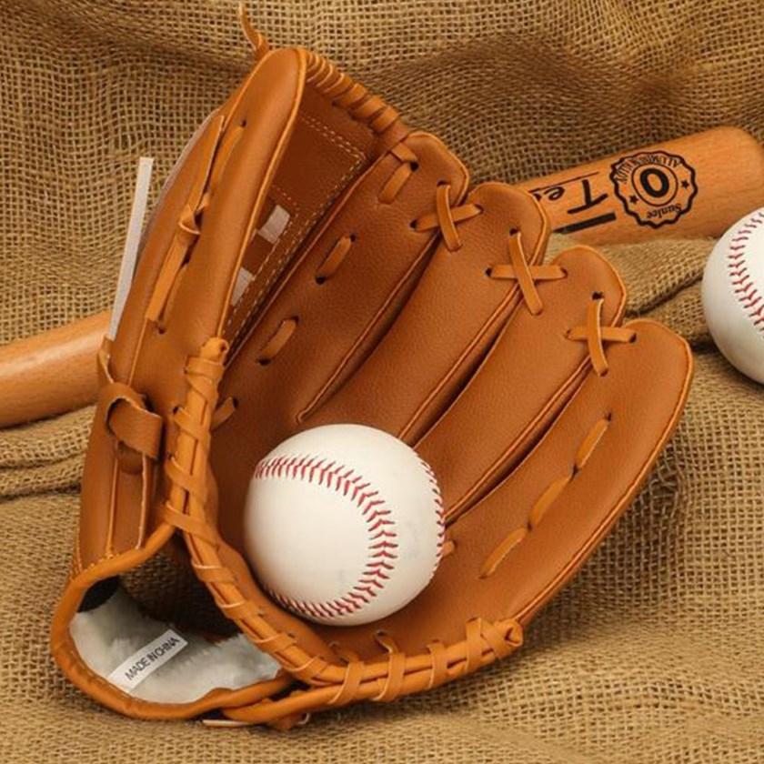 Baseball Gloves PU Leather For Kids/Teenagers/Adults Outdoor Sport