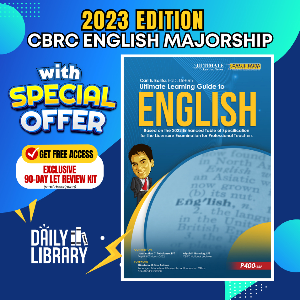 CBRC LET English General Education and Majorship | Shopee Philippines