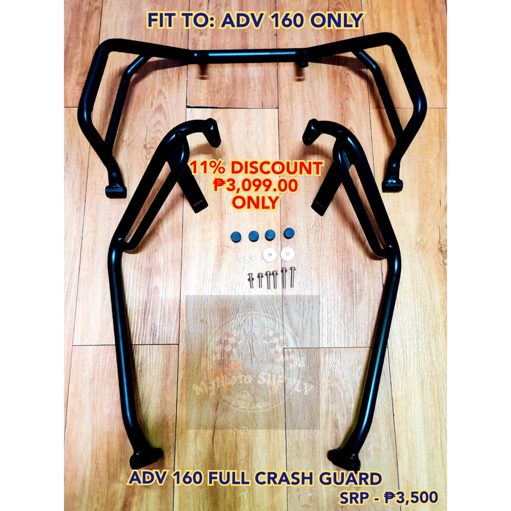 ADV 160 FULL CRASH GUARD MTK DSEC05876 / ADV 160 CRASH GUARD WJ DSEC