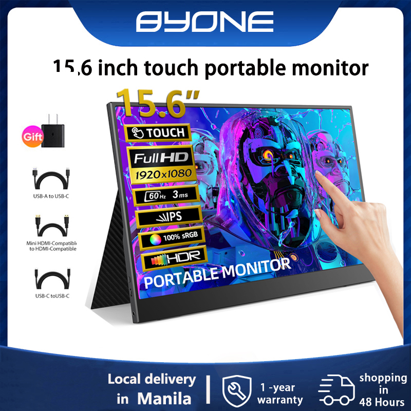 BYONE Touch Portable Monitor /1920*1080p/touch screen Gaming Monitor