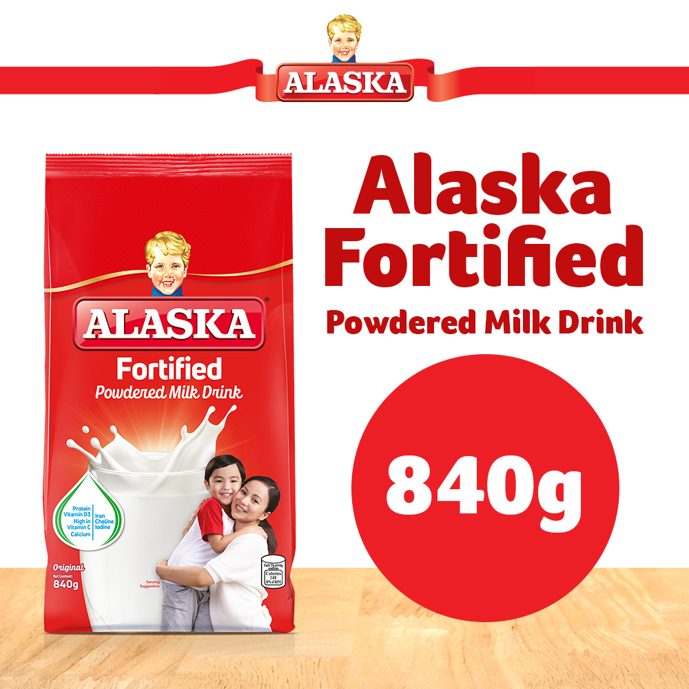 Alaska Fortified Powdered Milk Drink 840g Shopee Philippines