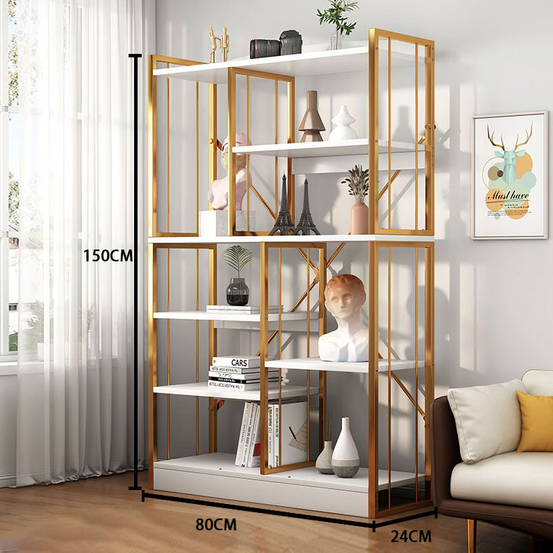 (COD)Floor standing steel display rack/living room storage rack/floor ...