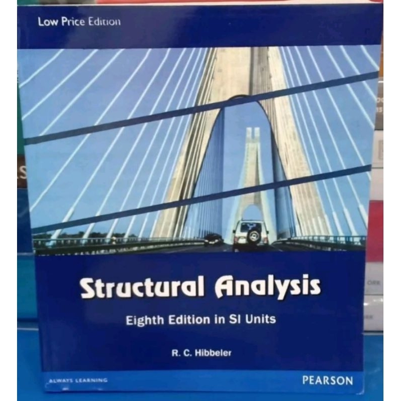 STRUCTURAL ANALYSIS Eight Edition in SI UNITS by Hibbeler | Shopee ...