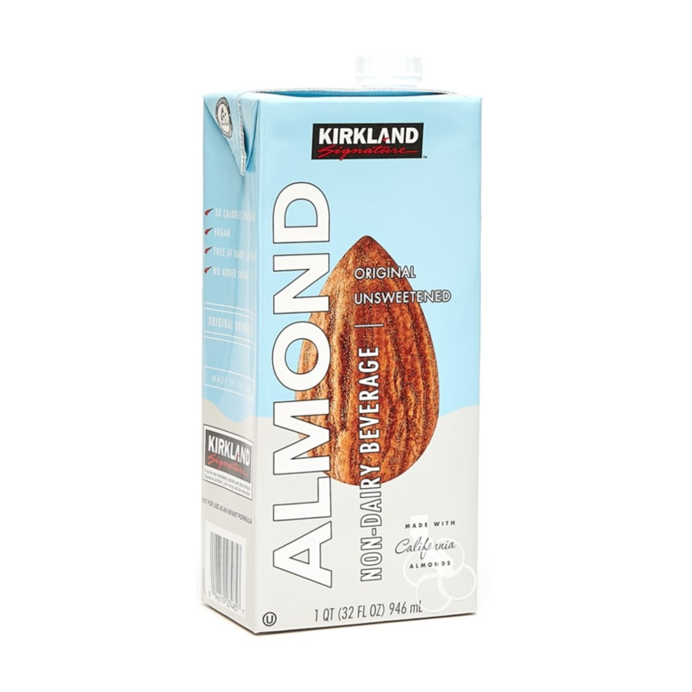 Kirkland Signature Original Unsweetened Almond NonDairy Beverage 946mL