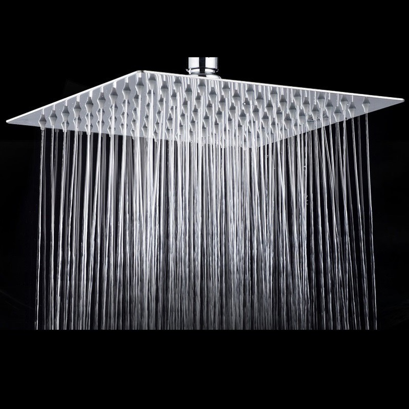 8 inch Rainfall Shower Head Stainless Steel Square Rain Shower Head