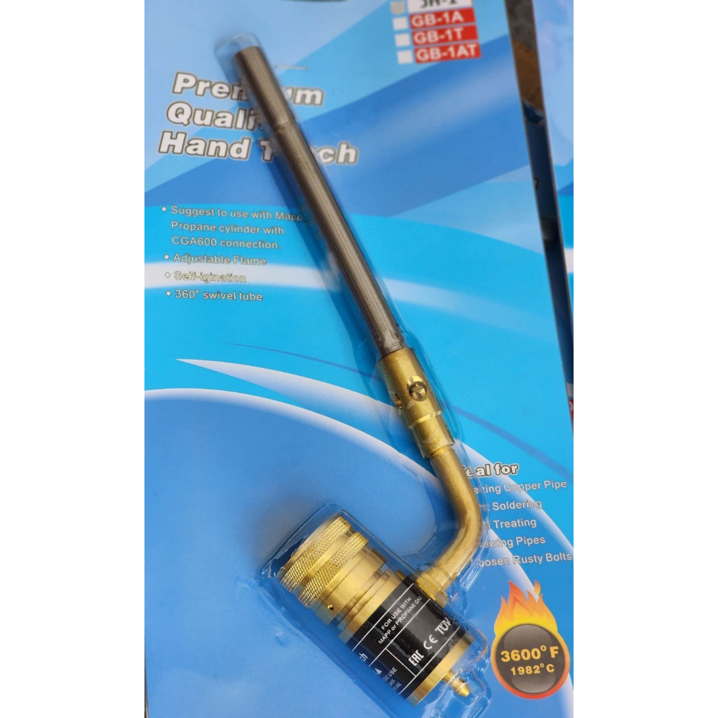 Mapp Gas Torch Single Burner With/Without Igniter and Mapp Gas Torch