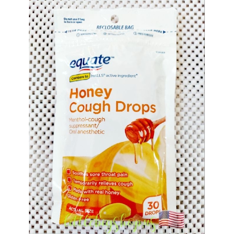 Equate Honey Cough Drops (30 Drops) Shopee Philippines