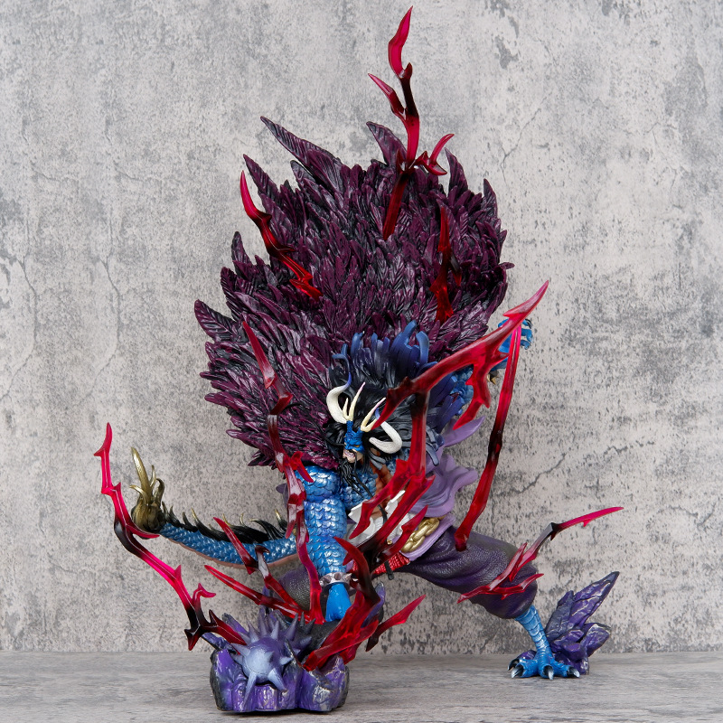 Little akiba Anime one piece kaido figure model toy with box | Shopee ...