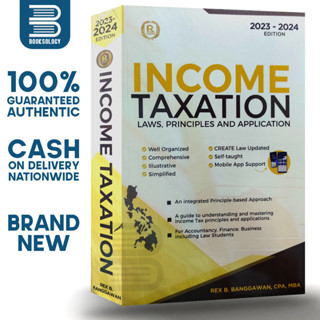 INCOME TAXATION 2023 - 2024 Edition - Rex B. Banggawan, CPA, MBA ...