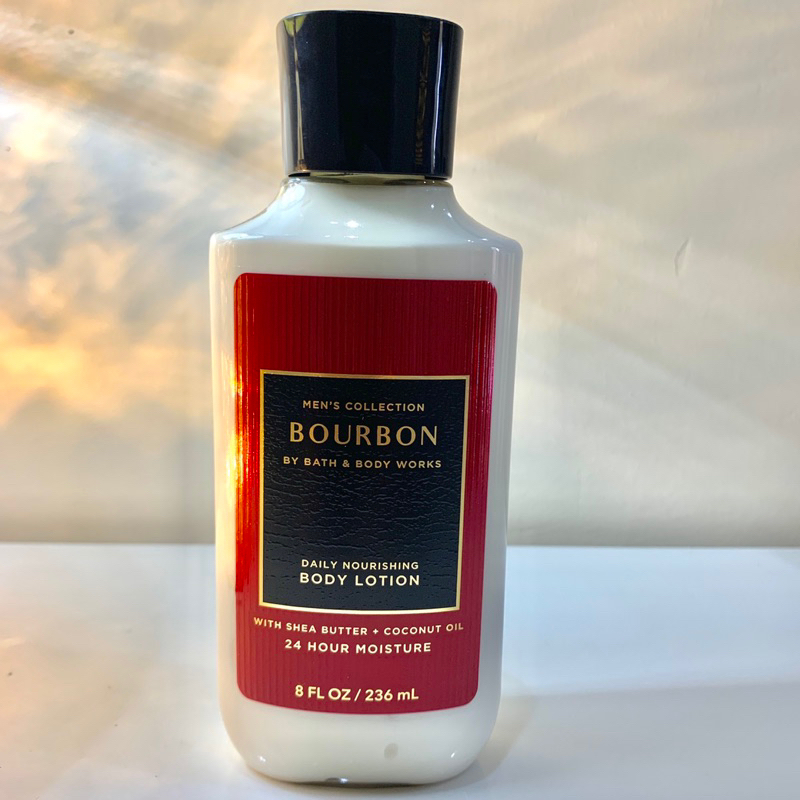 Bourbon Mens Body Lotion by Bath & Body Works (Orig. USA) Shopee
